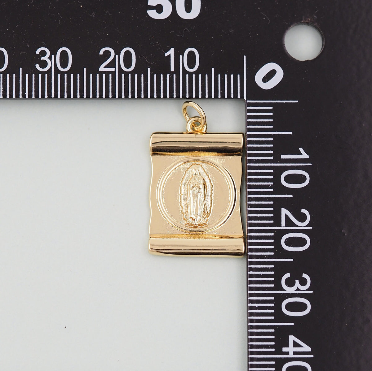 Gold virgin mary Charms,18K Gold Filled virgin mary Pendant,virgin mary Charm Bracelet Necklace for DIY Jewelry Making Supply