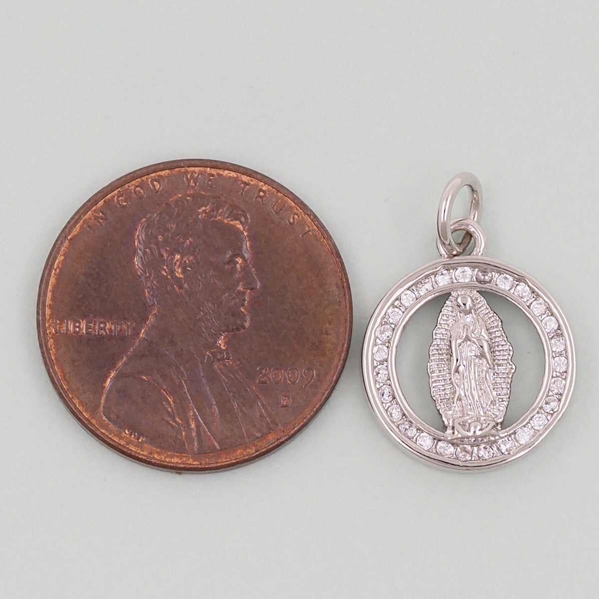 Gold virgin mary Charms,18K Gold Filled virgin mary Pendant,virgin mary Charm Bracelet Necklace for DIY Jewelry Making Supply