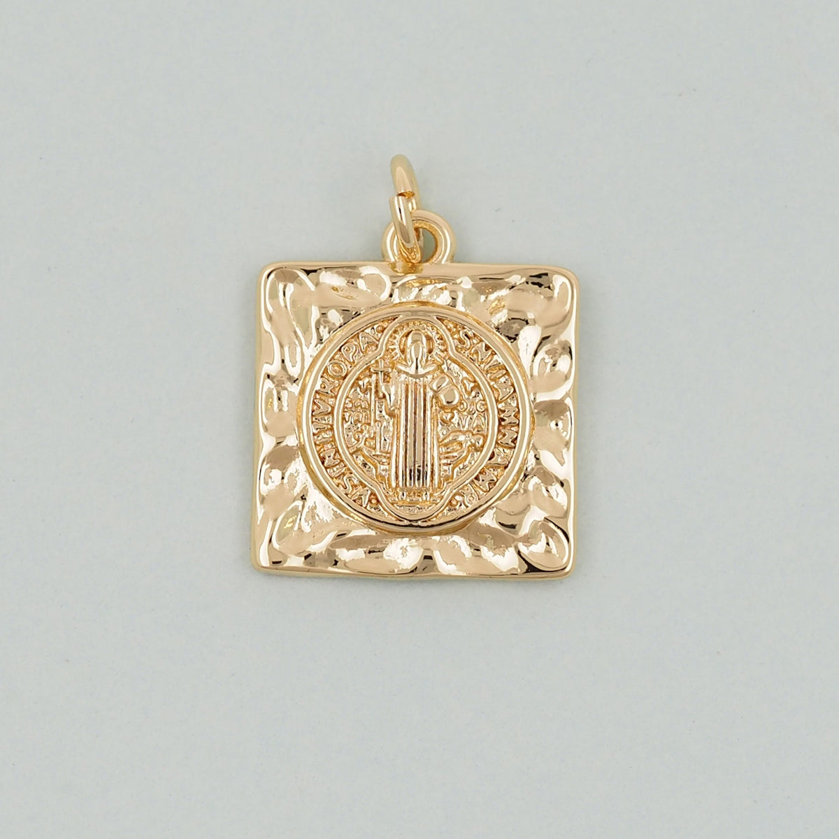 Gold Benedict Charms,18K Gold Filled Benedict Pendant,Benedict Charm Bracelet Necklace for DIY Jewelry Making Supply