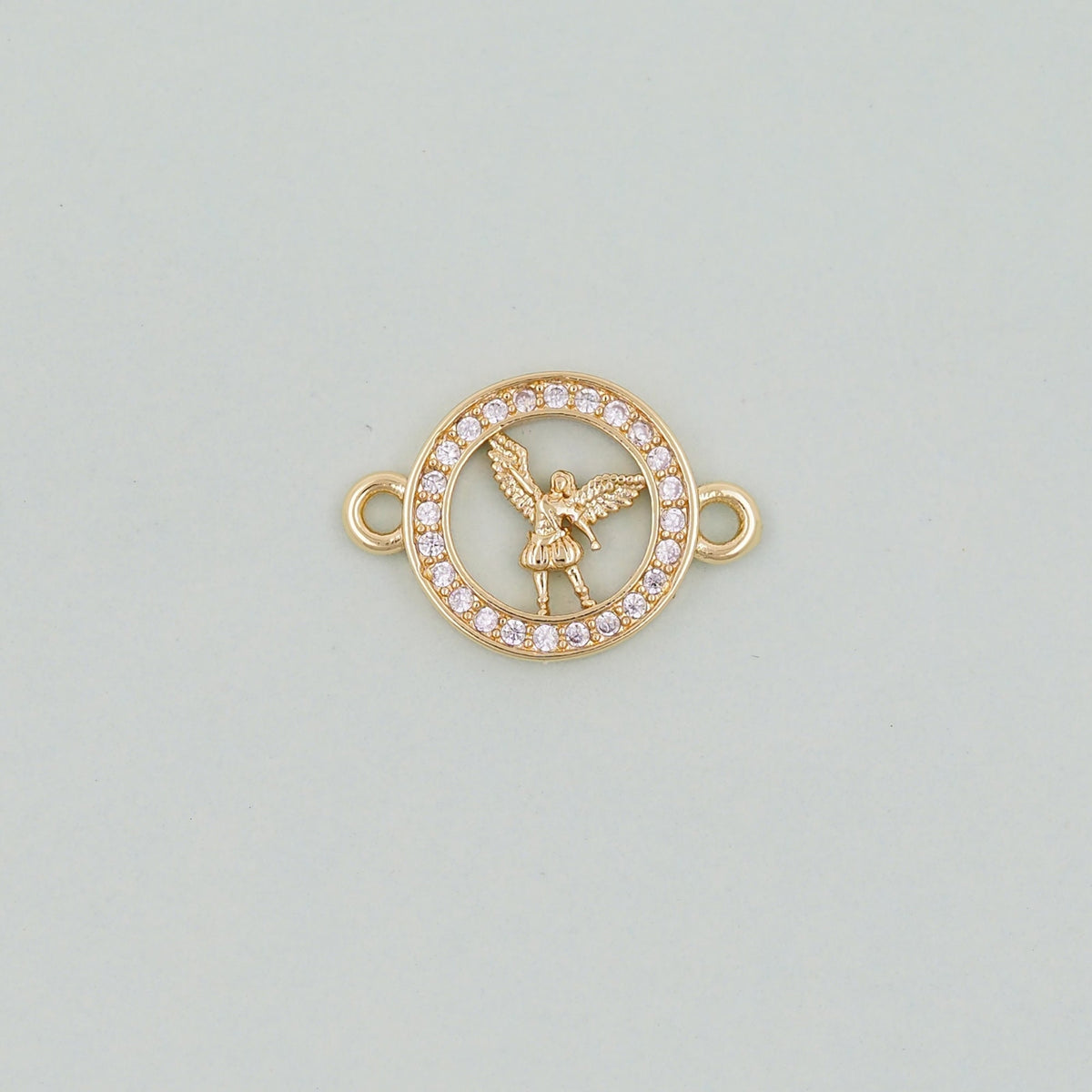 18K Gold Filled Angel Connector for Jewelry Making