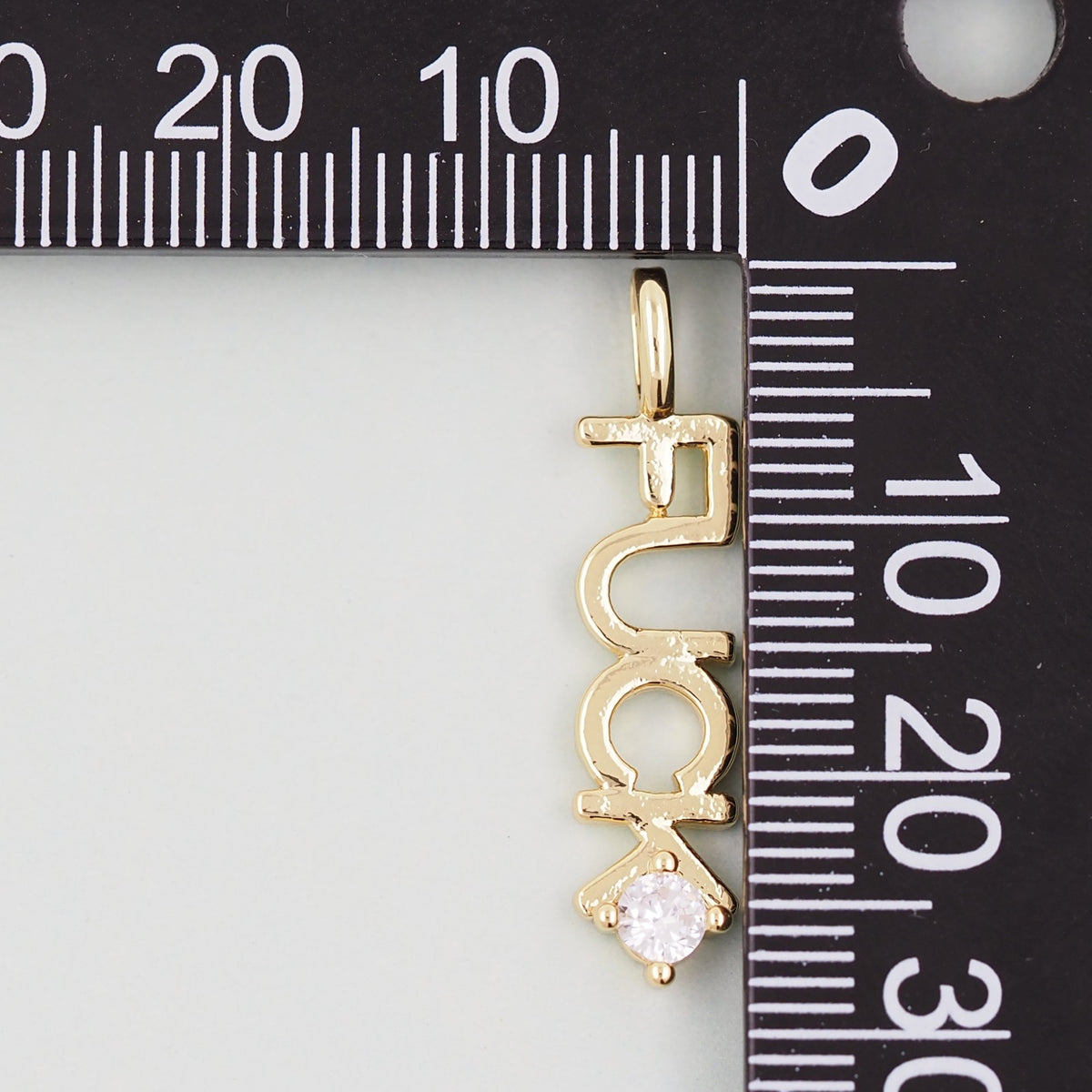 Gold letter Charms,18K Gold Fille Fuck Pendant,Fuck Charm Bracelet Necklace for DIY Jewelry Making Supply