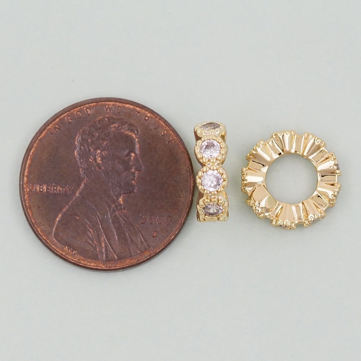 18K Gold Filled Round Round Beads for Jewelry Making
