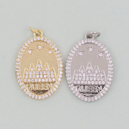 18K Gold Filled Hand Charm Pendant for Jewelry Making