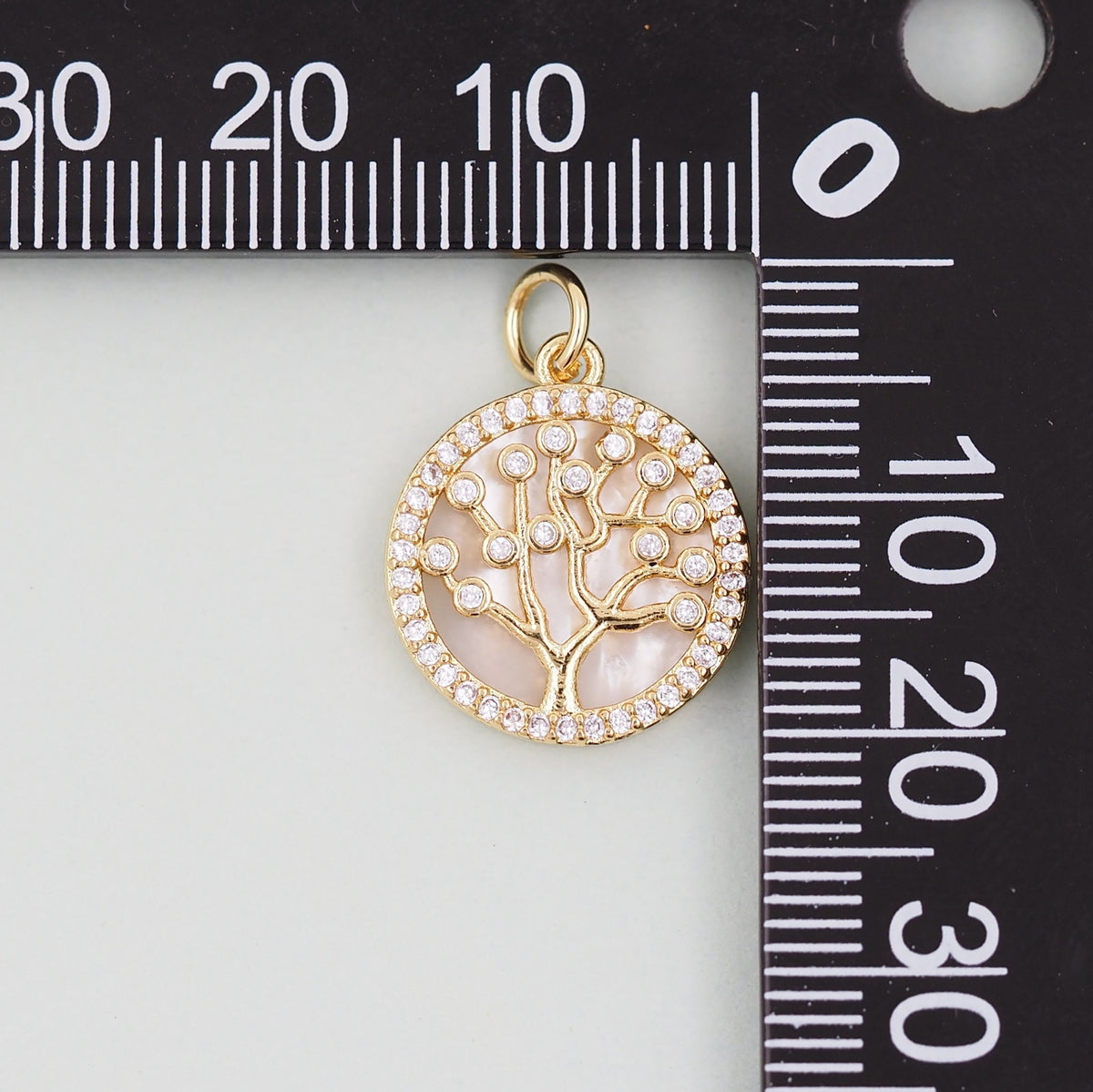 Gold tree of Life Charms,18K Gold Filled tree of Life Pendant,Silver tree of Life Charm Bracelet Necklace for DIY Jewelry Mak