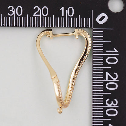 1pair 18K Gold Filled thin twist Hoops Earrings,Gold Earrings,Dainty Hoops Huggie,Gold Huggies Hoop Earrings