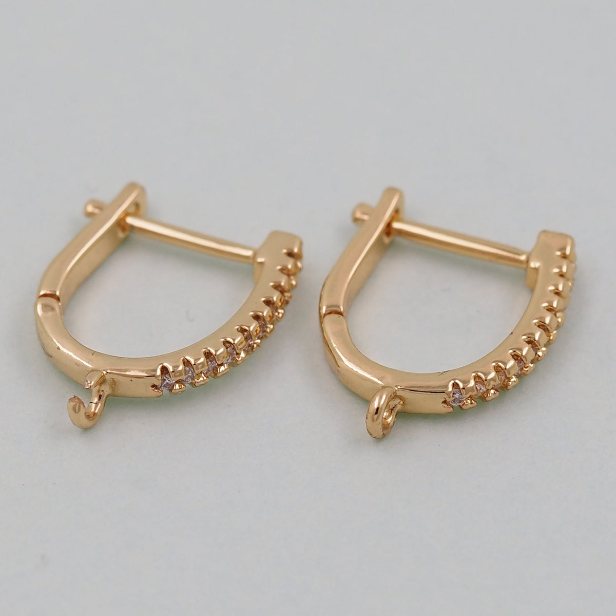 18K Gold Filled Hand Charm Pendant for Jewelry Making