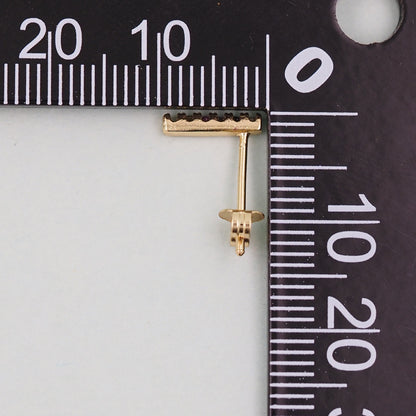 18K Gold Filled Tree Charm Pendant for Jewelry Making