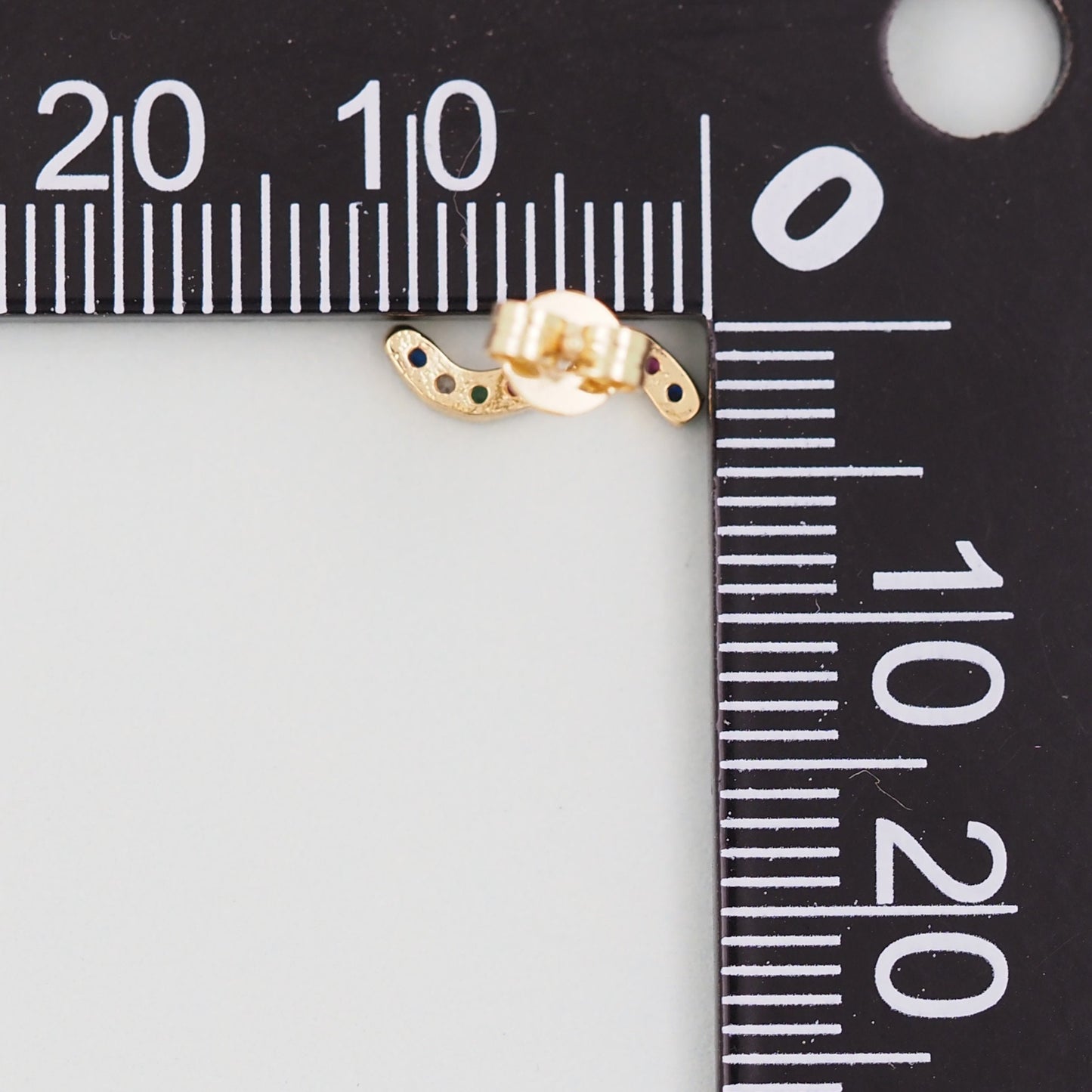 1pair 18K Gold Filled wave Earrings,Gold Earrings,Dainty Earrings