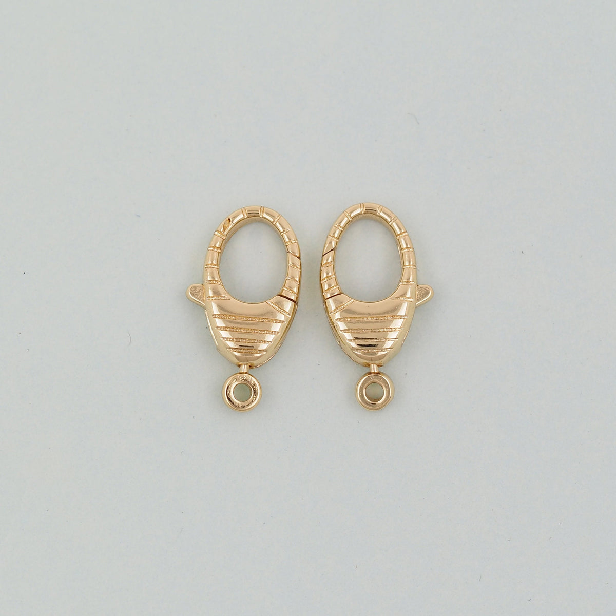 Gold Necklace Clasp,18K Gold Filled Lobster Clasp Gold Lobster Claw for DIY Jewelry Finding Necklace Bracelet