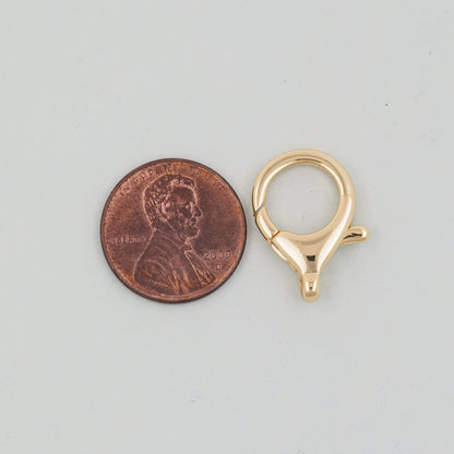 18K Gold Filled Clasp for Jewelry Making