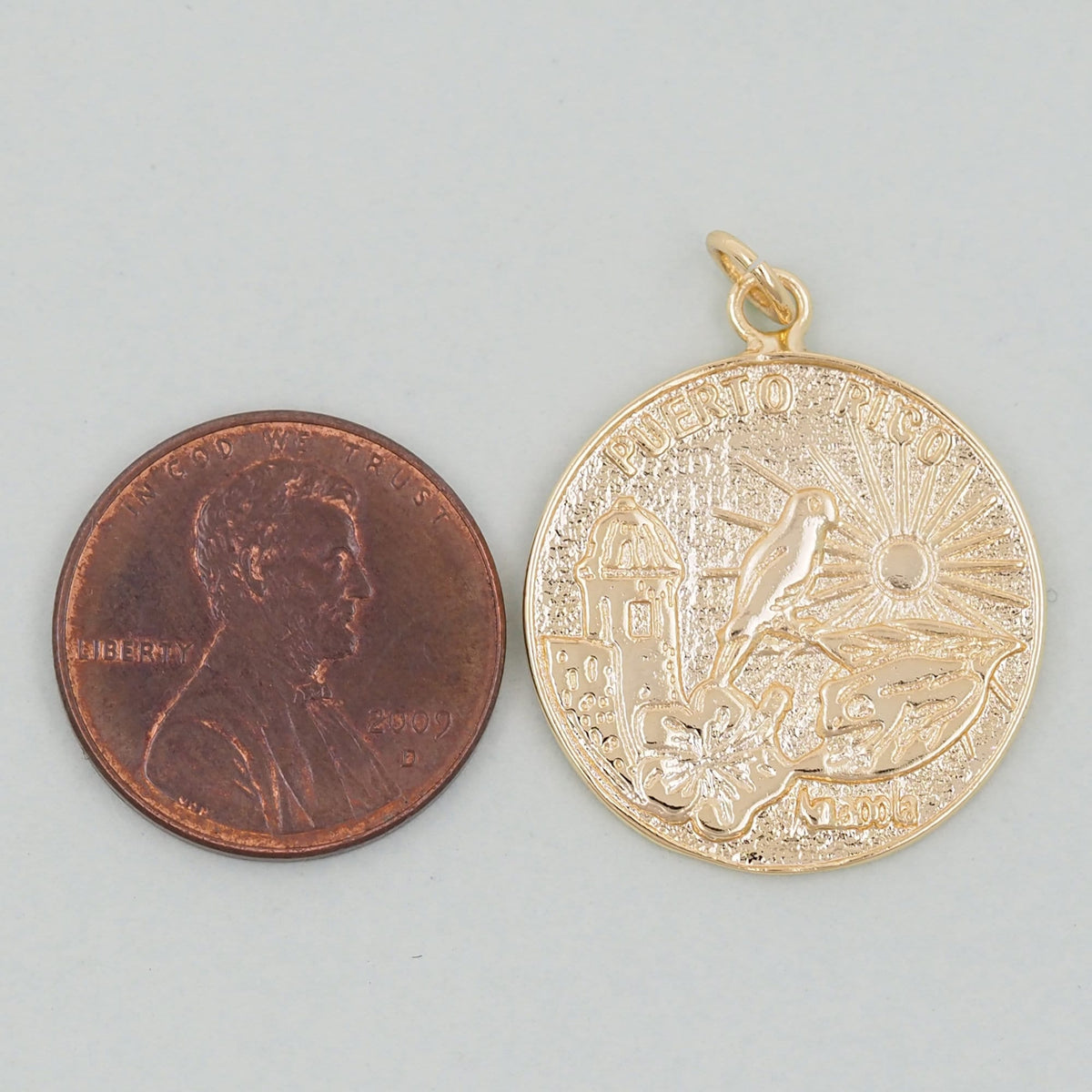18K Gold Filled Hand Charm Pendant for Jewelry Making