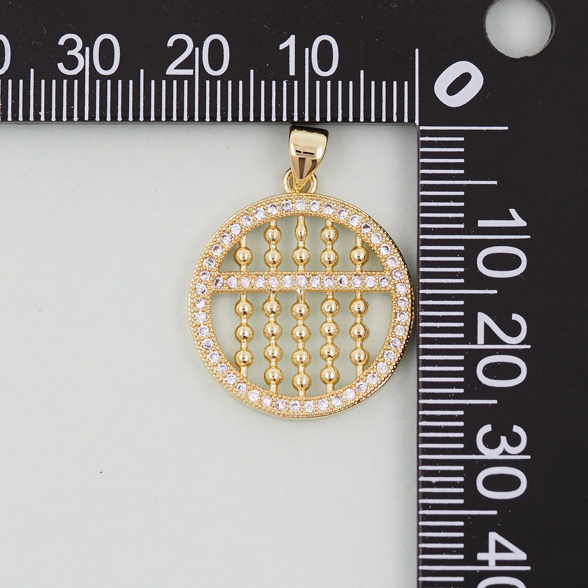 18K Gold Filled Charm Pendant for Jewelry Making