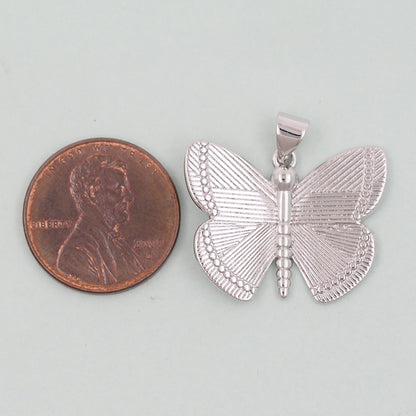 Gold Butterfly Charms,18K Gold Filled Butterfly Pendant,insect Charm Bracelet Necklace for DIY Jewelry Making Supply