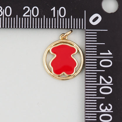 18K Gold Filled Hand Charm Pendant for Jewelry Making