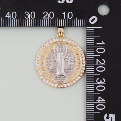 Gold virgin mary Charms,18K Gold Filled virgin mary Pendant,religious Charm Bracelet Necklace for DIY Jewelry Making Supply