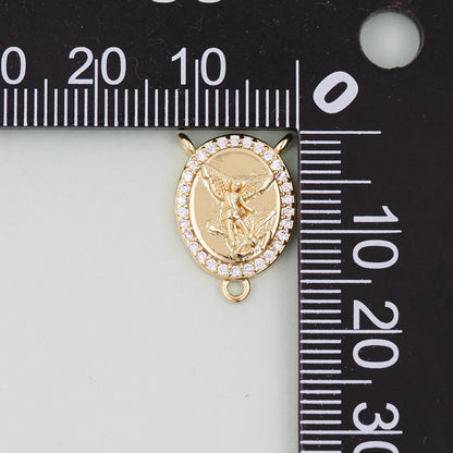 18K Gold Filled Angel Charm Pendant for Jewelry Making