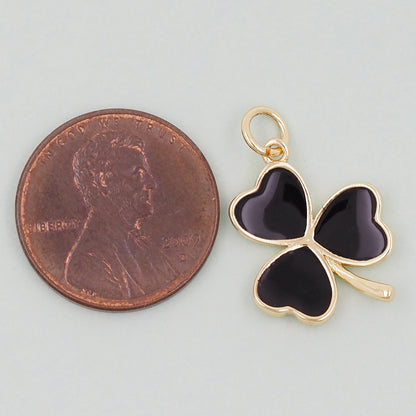 Gold Enamel Flower Bead Charms,18K Gold Filled flower Pendant,Silver flower Charm Bracelet Necklace for DIY Jewelry Making Su