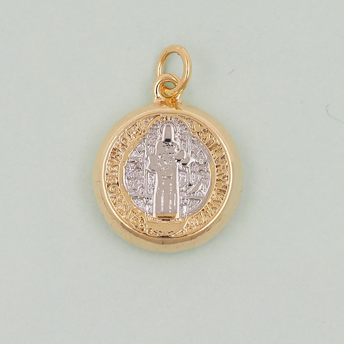 Gold Benedict Charms,18K Gold FilledBenedict Pendant,Benedict Charm Bracelet Necklace for DIY Jewelry Making Supply
