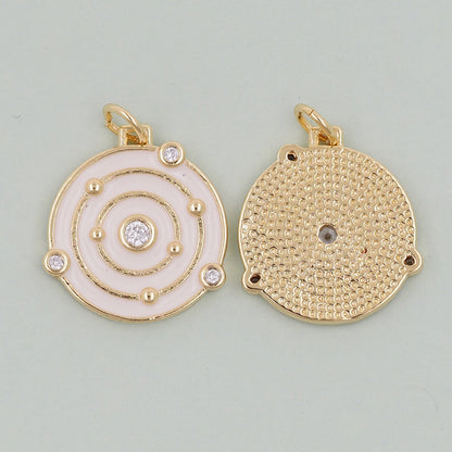18K Gold Filled Hand Charm Pendant for Jewelry Making