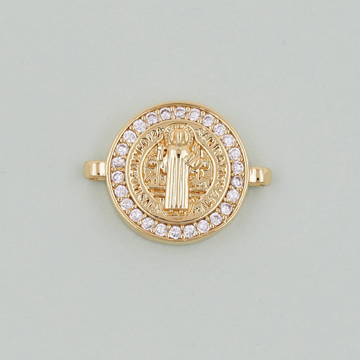 Gold Benedict Charms,18K Gold Filled Benedict Pendant,Benedict Charm Bracelet Necklace for DIY Jewelry Making Supply