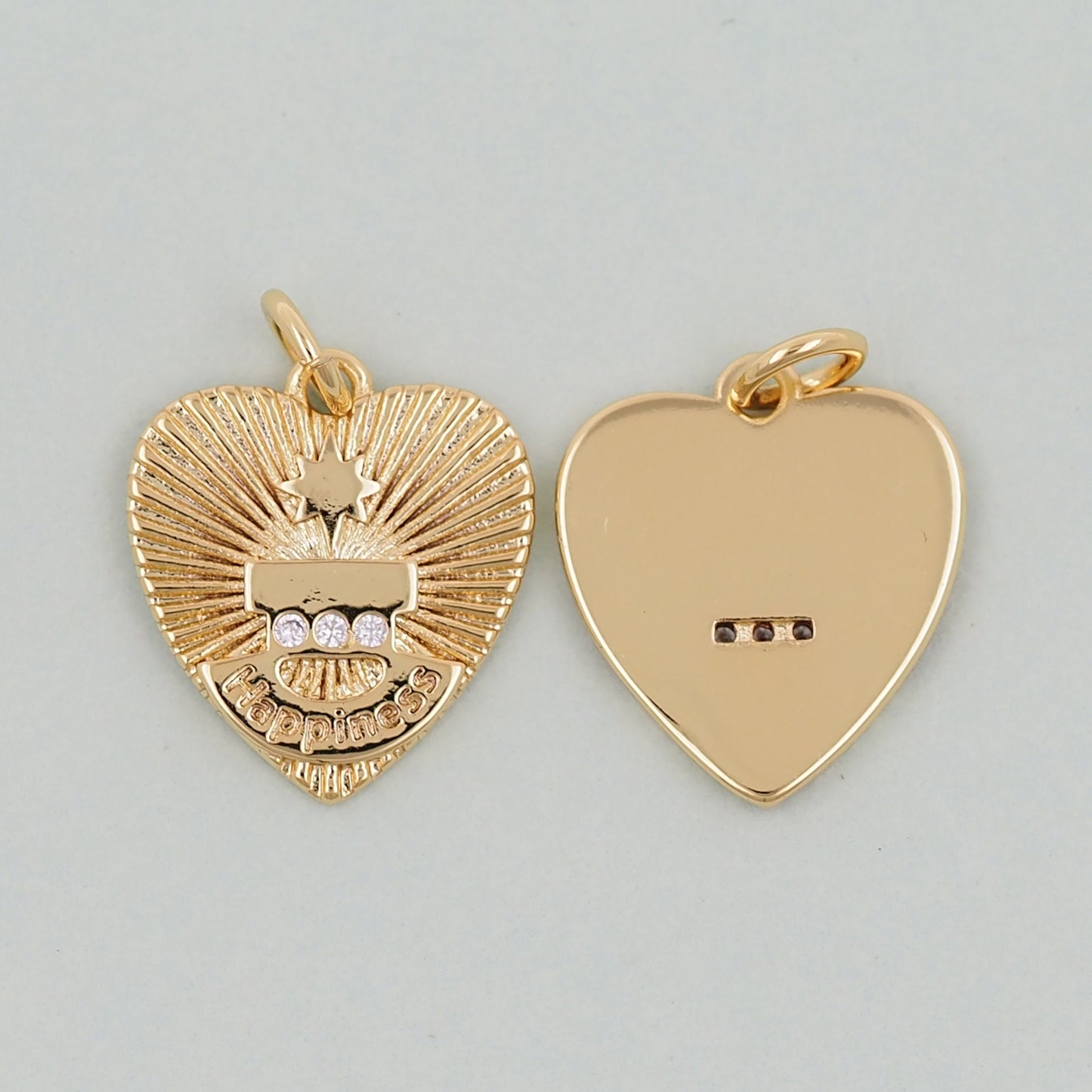 Gold religion Charms,18K Gold Filled religion Pendant Charm Bracelet Necklace for DIY Jewelry Making Supply