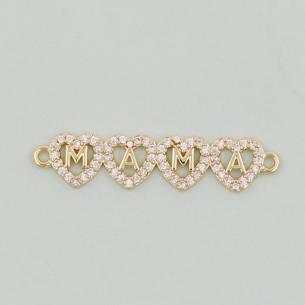 18K Gold Filled Charm Pendant for Jewelry Making