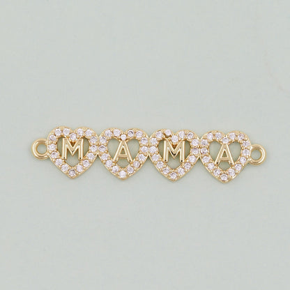 18K Gold Filled Charm Pendant for Jewelry Making