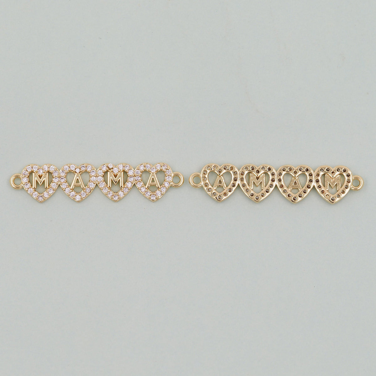 18K Gold Filled Charm Pendant for Jewelry Making