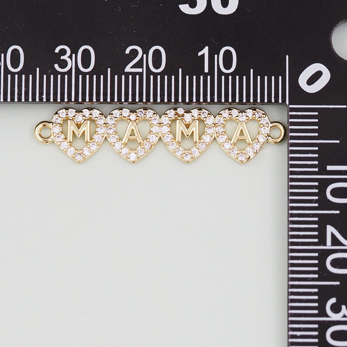 18K Gold Filled Charm Pendant for Jewelry Making