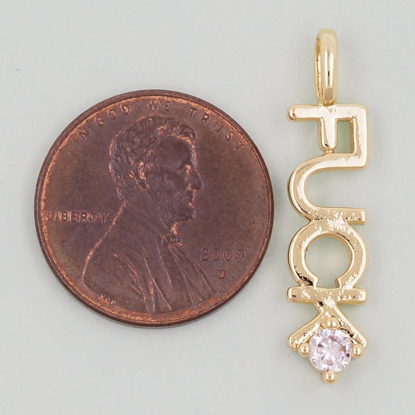 Gold letter Charms,18K Gold Fille Fuck Pendant,Fuck Charm Bracelet Necklace for DIY Jewelry Making Supply