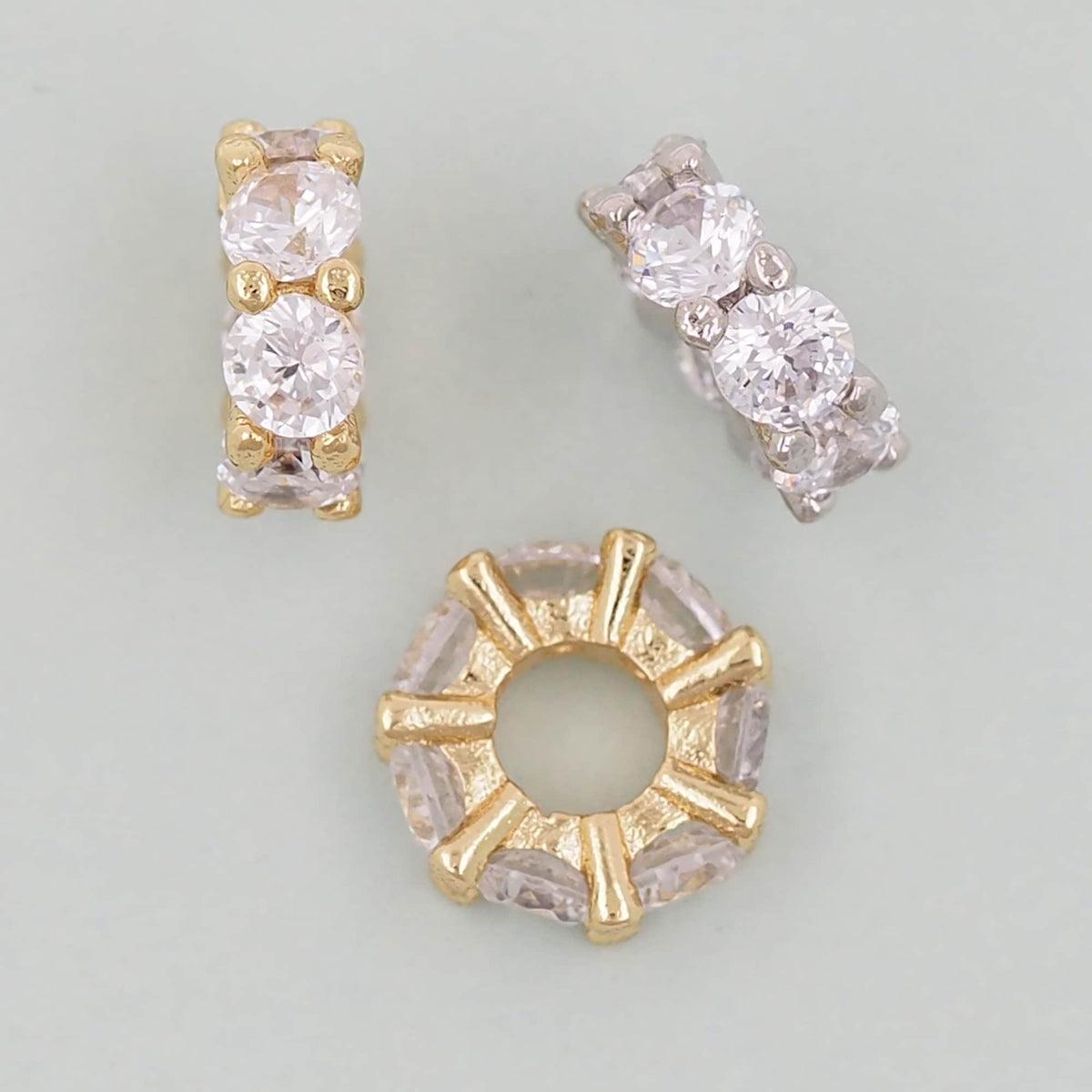 18K Gold Filled Spacer Beads for Jewelry Making