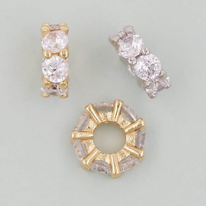 18K Gold Filled Spacer Beads for Jewelry Making
