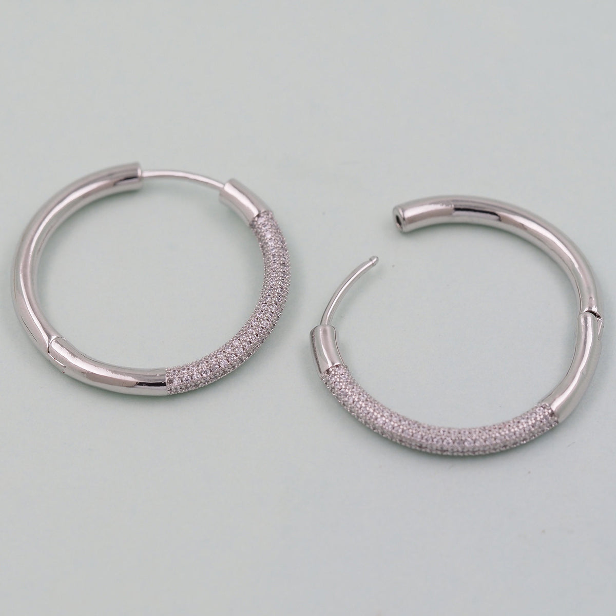 1pair 18K Gold Filled thin Hoops Earrings,Gold Earrings,Dainty Hoops Huggie,Gold Huggies Hoop Earrings 35mm