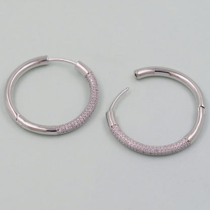 1pair 18K Gold Filled thin Hoops Earrings,Gold Earrings,Dainty Hoops Huggie,Gold Huggies Hoop Earrings 35mm