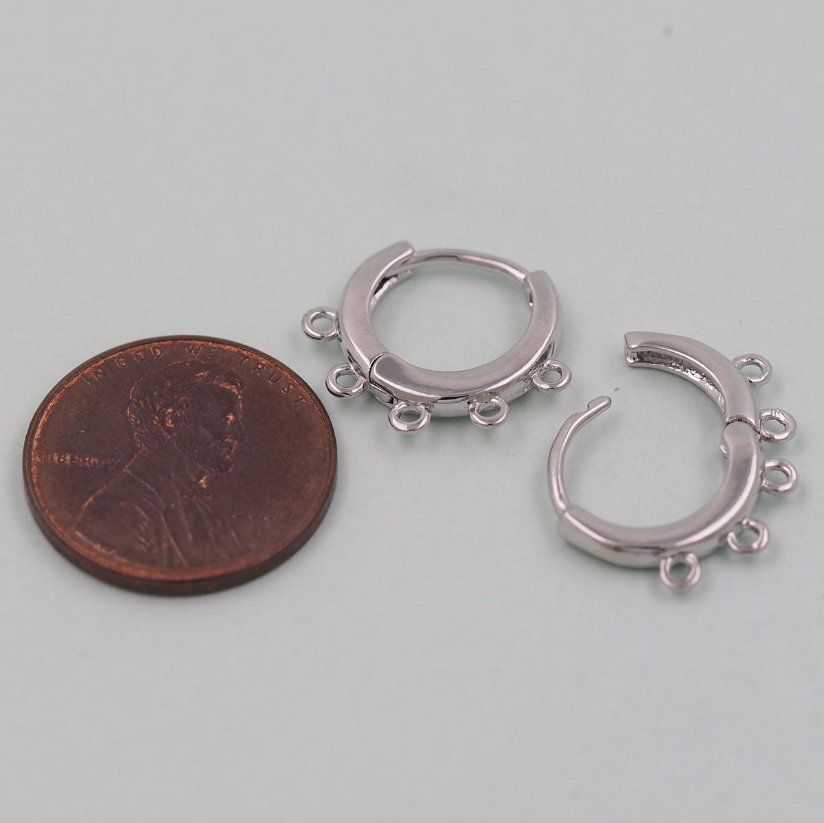 18K Gold Filled Huggie Hoop Earrings for Jewelry Making