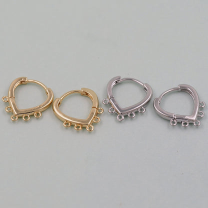 1pair 18K Gold Filled Hoops Earrings,Gold Earrings,Dainty Hoops Huggie,Gold Huggies Hoop Earrings