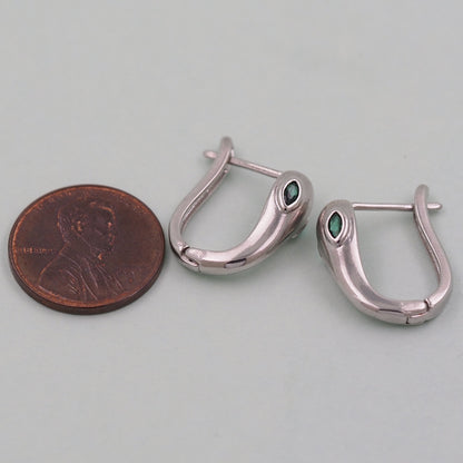 1pair 18K Gold Filled Snake Hoops Earrings,Gold Earrings,Dainty Hoops Huggie,Gold Huggies Hoop Earrings