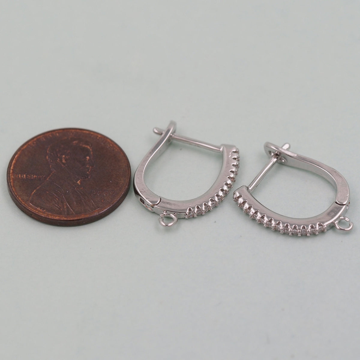 1pair 18K Gold Filled Hoops earring components,Gold Earrings,Dainty Hoops Huggie,Gold Huggies Hoop Earrings