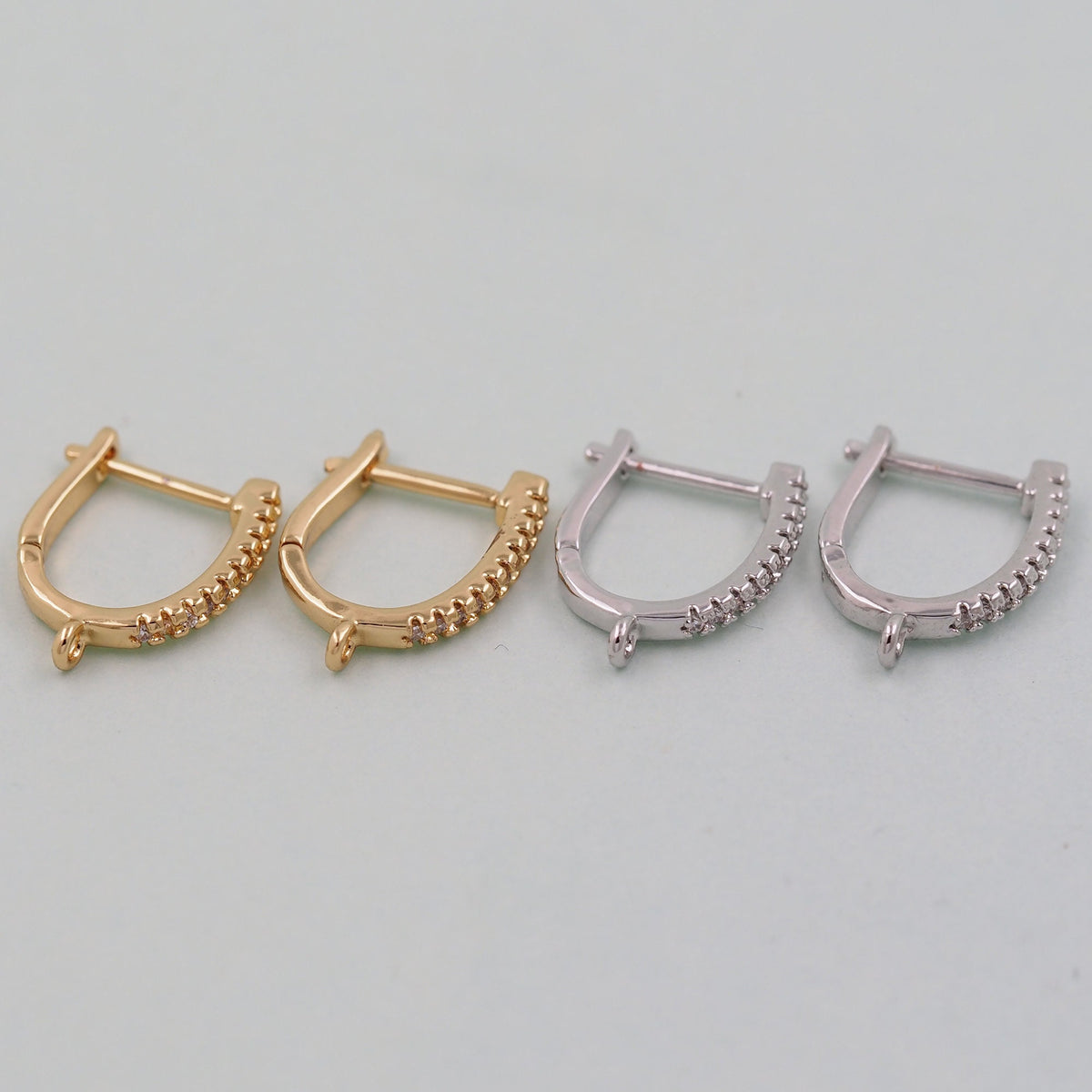18K Gold Filled Earring Components for Jewelry Making