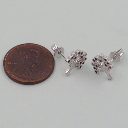 1pair 18K Gold Filled life Treer Earrings,Gold Earrings,Dainty  Earrings