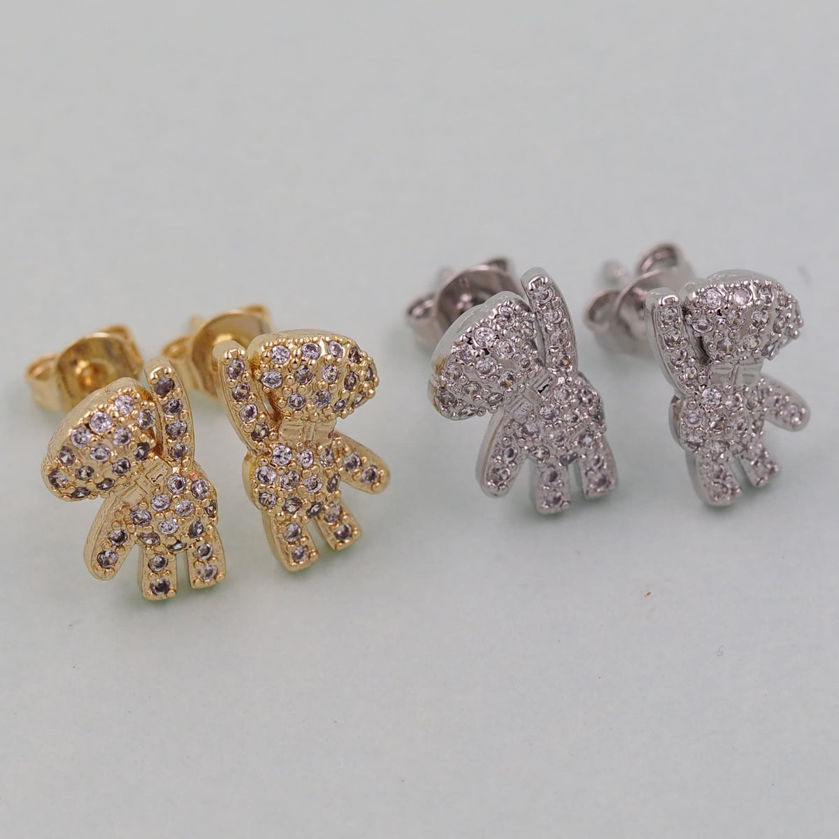 18K Gold Filled Hand Charm Pendant for Jewelry Making