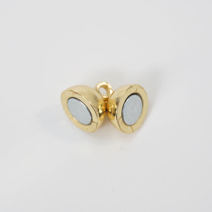 18K Gold Filled Round Clasp 8 mm, 10 mm for Jewelry Making