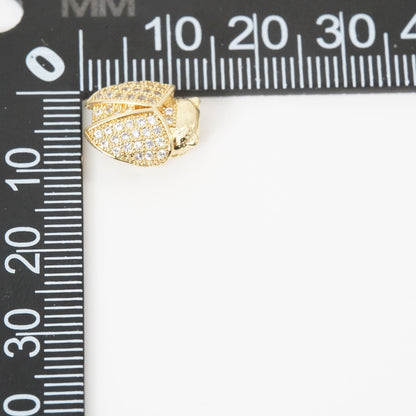 18K Gold Filled Bee Charm Pendant for Jewelry Making