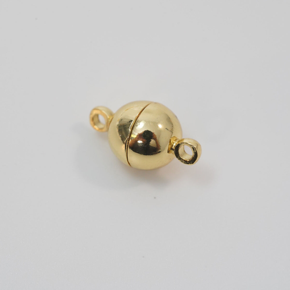 18K Gold Filled Round Clasp 8 mm, 10 mm for Jewelry Making