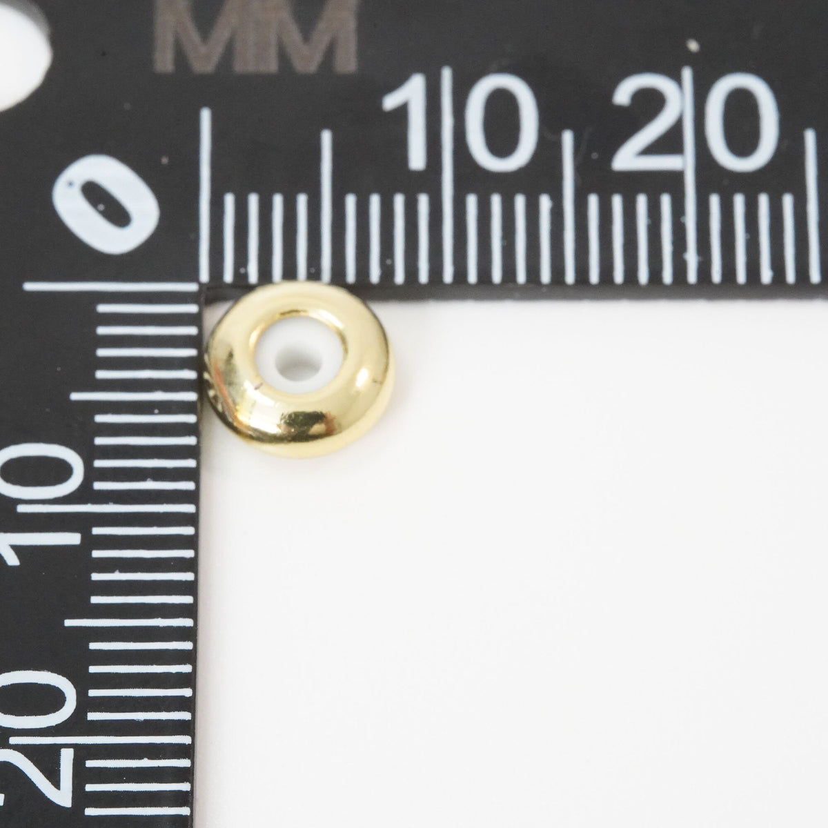 18K Gold Filled Round Round Beads 8 mm for Jewelry Making