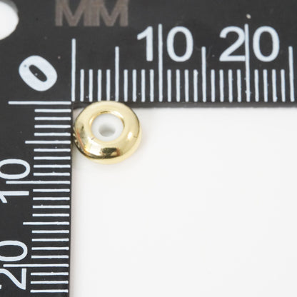 18K Gold Filled Round Round Beads 8 mm for Jewelry Making