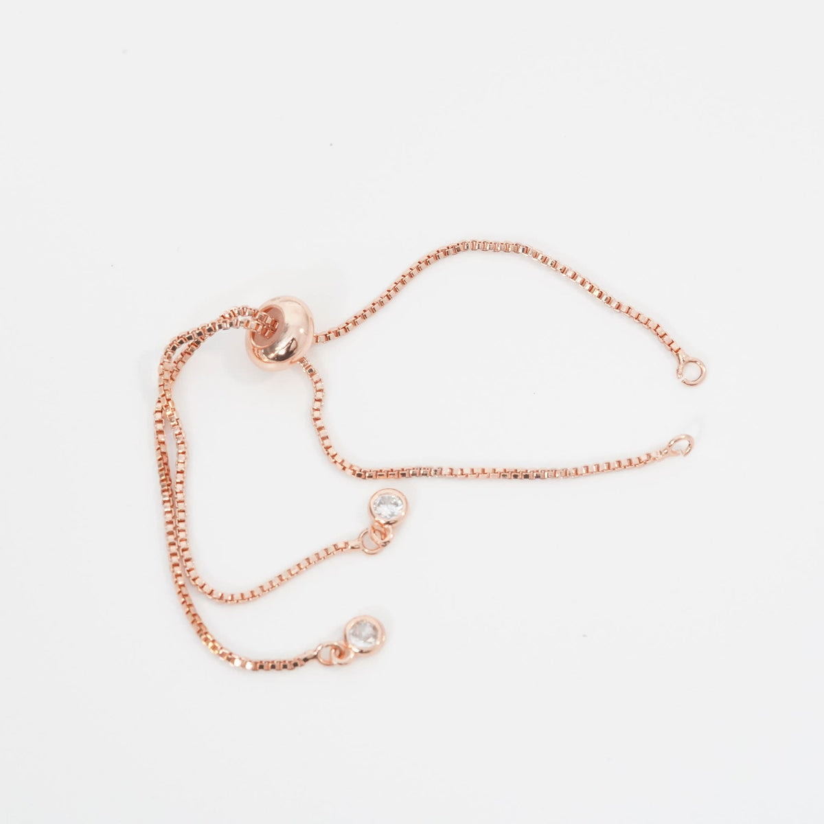 Gold Adjustable Chain,18K Gold Filled Slider Bracelet,Half-finished Adjustable Bracelet,Semi Finished Bracelets,Bracelets for