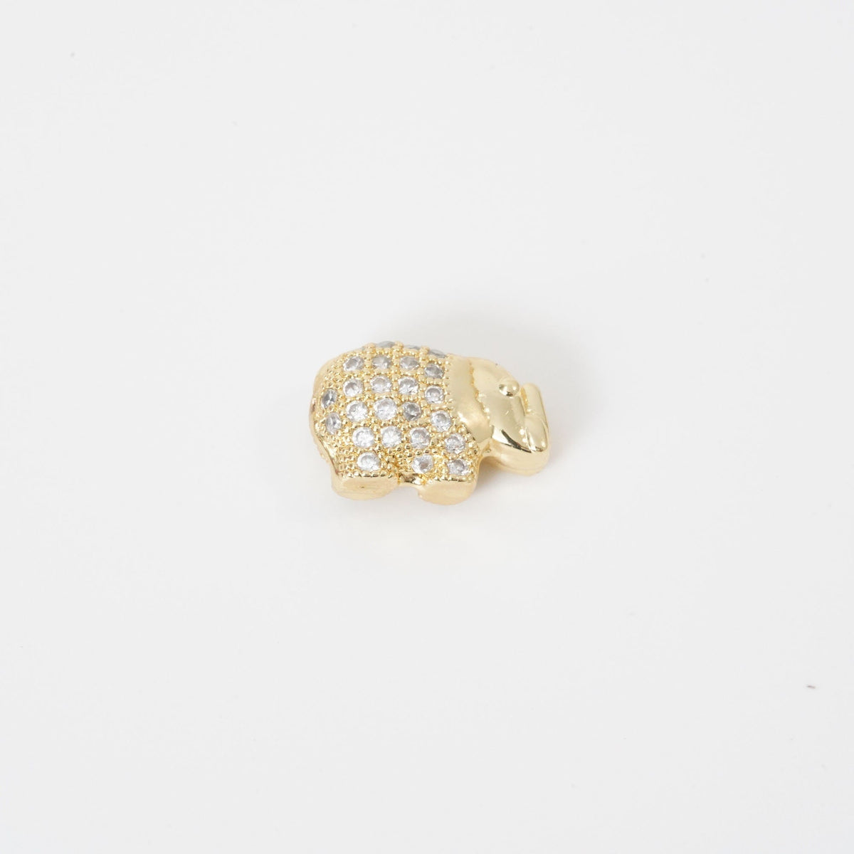 18K Gold Filled Cubic Zirconia Jewelry Beads for Jewelry Making