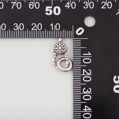 18K Gold Filled Heart Charm Pendant for Jewelry Making