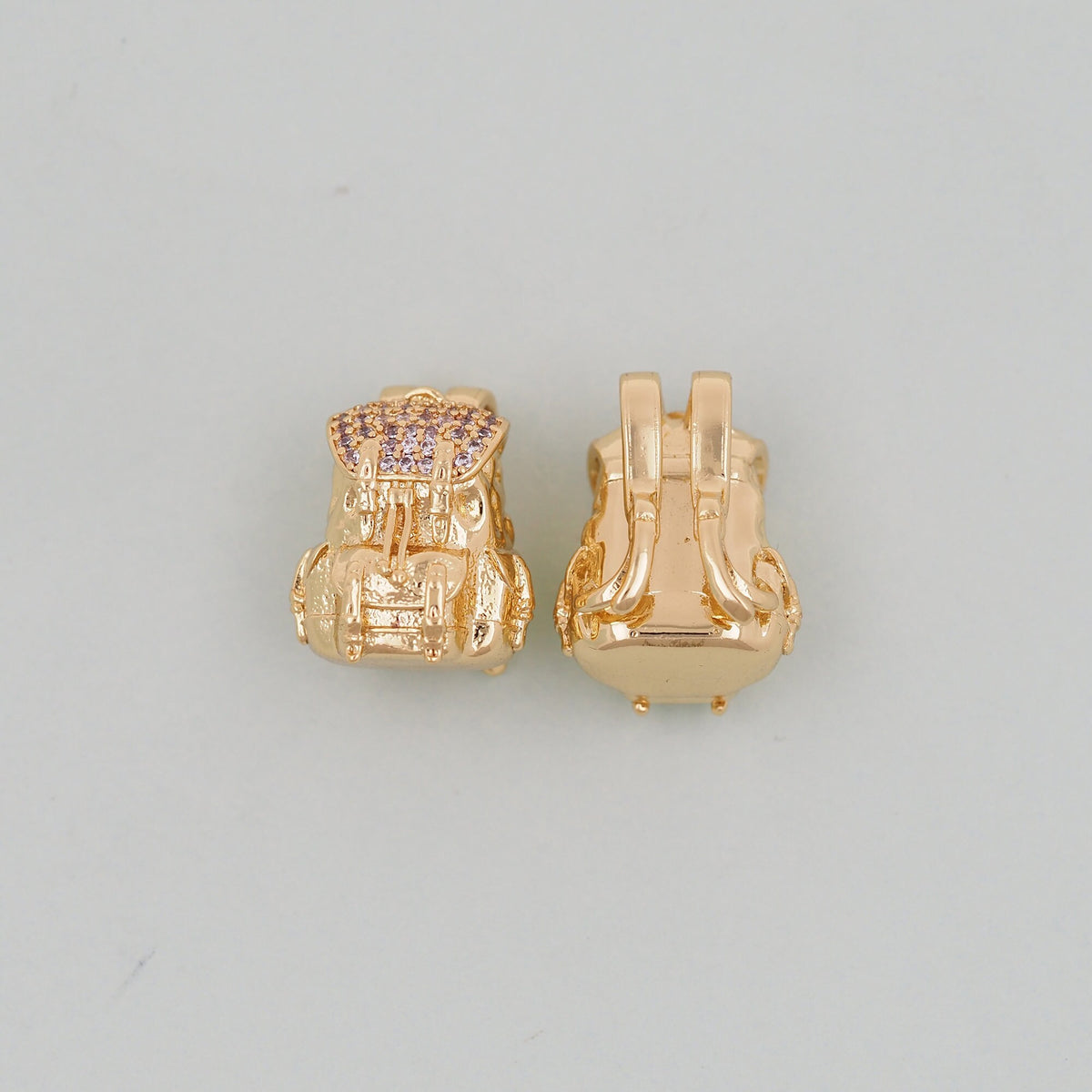 18K Gold Filled Hand Charm Pendant for Jewelry Making